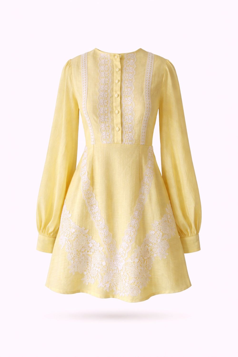 Tessa Butter Yellow Dress – Zabella