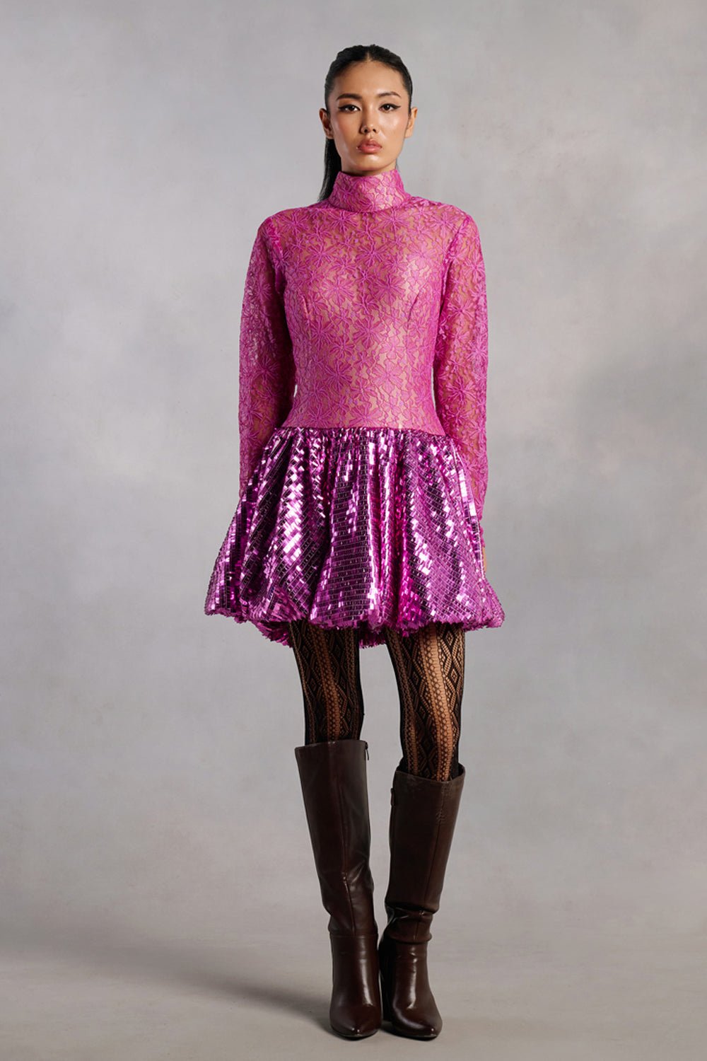 samantha sequin dress ROTATE BIRGER CHRISTENSEN Samantha Sequin Wrap Dress