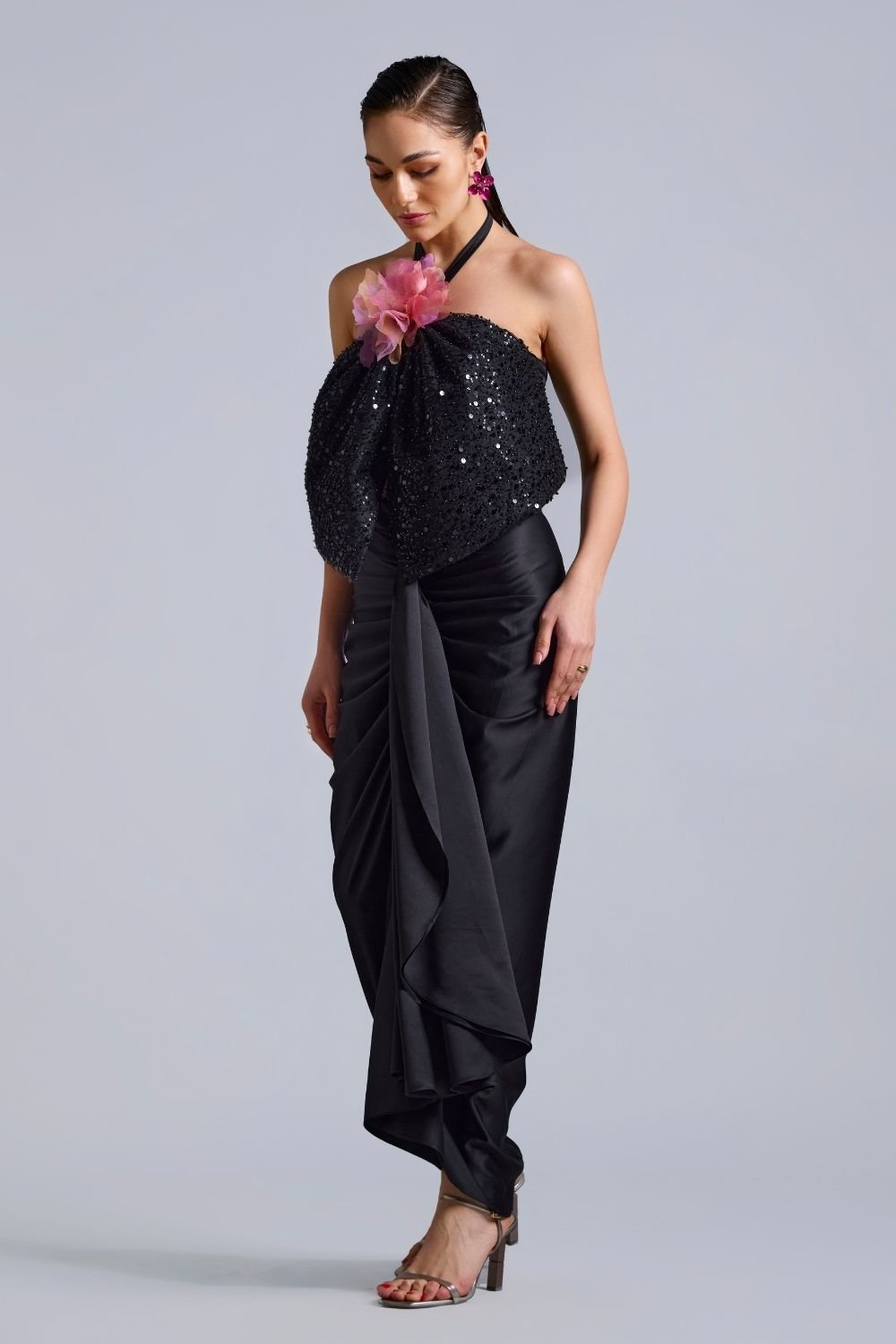 Ethereal Noir Co-ord Set main image 1
