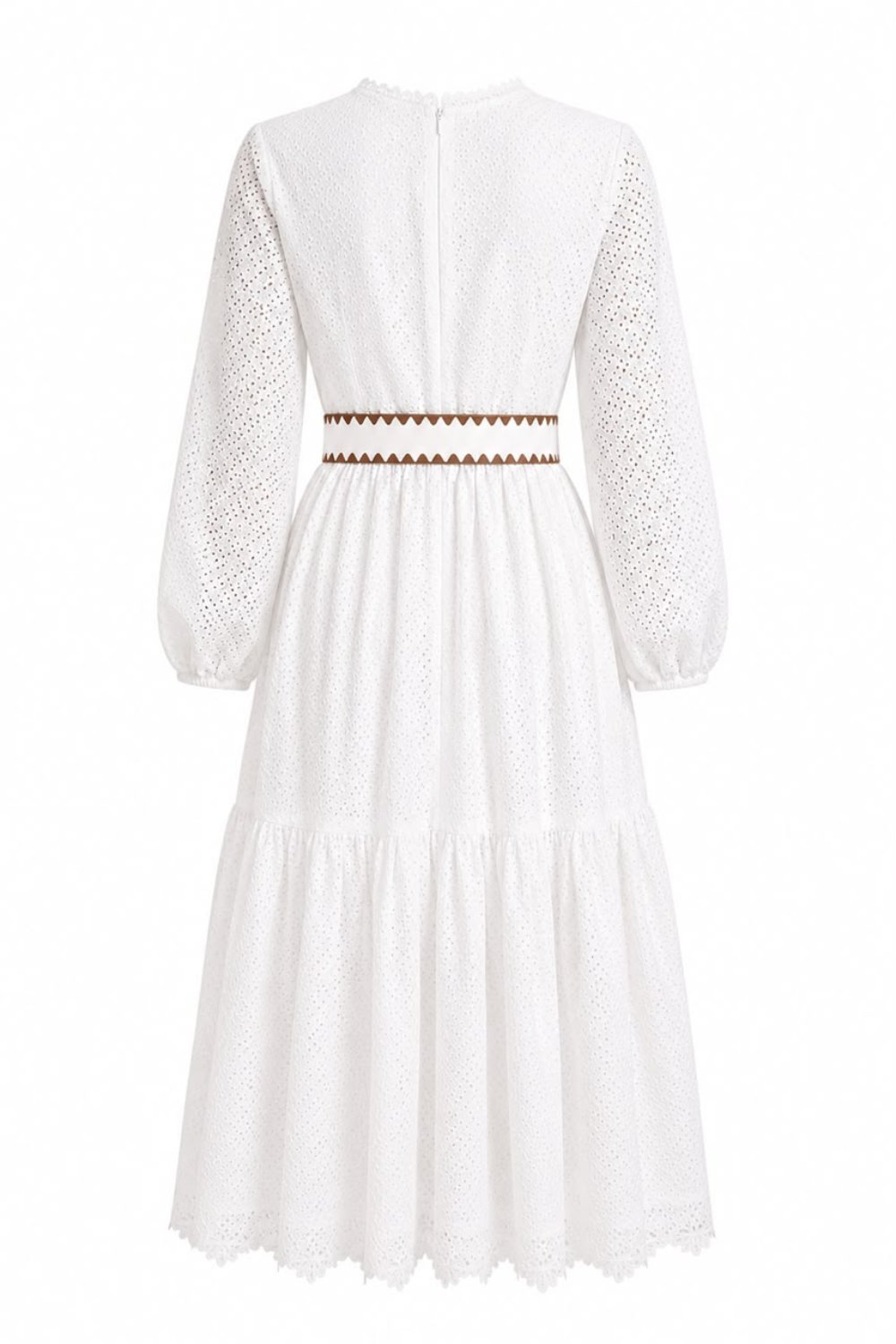 August Scalloped Maxi Dress