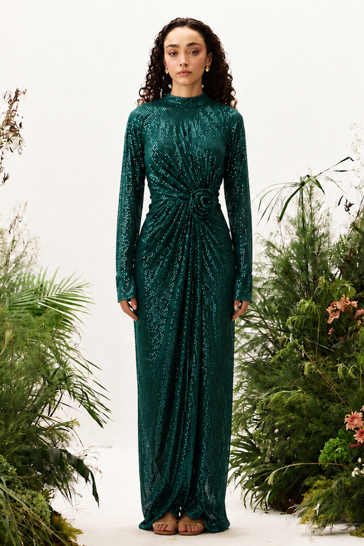 Aurelia Sequin Gown