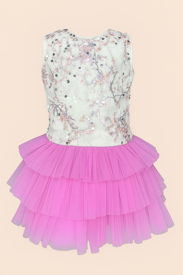 Ira Embroidered Mini Dress