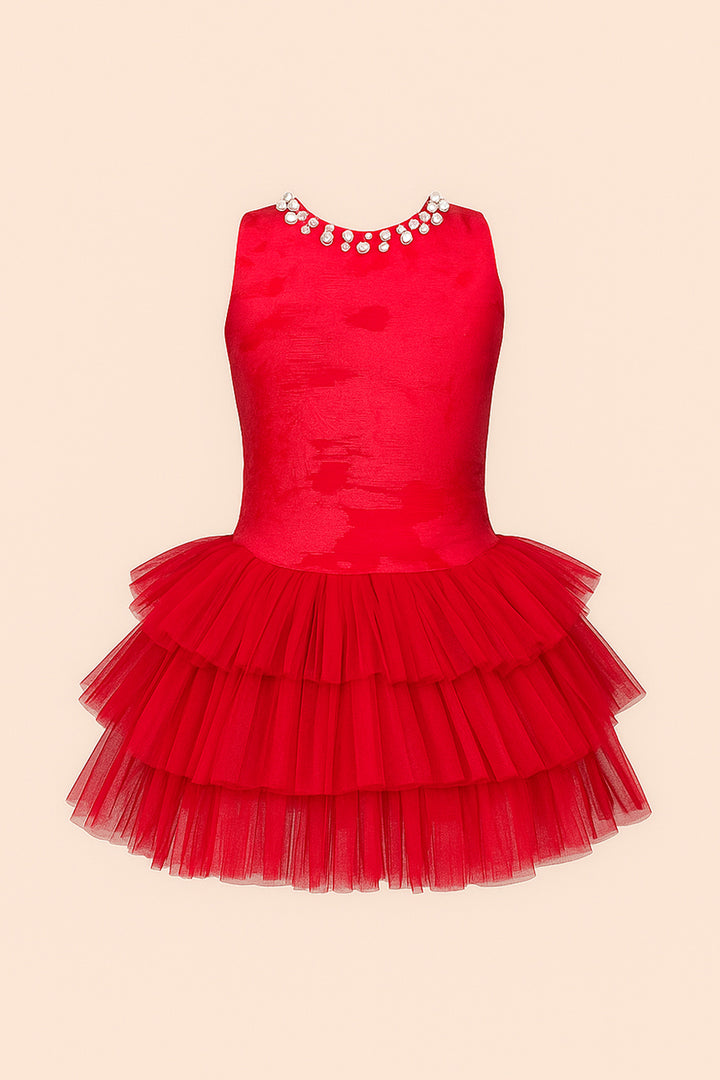 Chloe Tulle Mini Dress