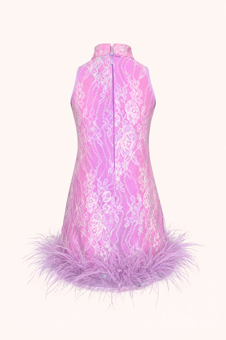 Anya Feather Mini Dress