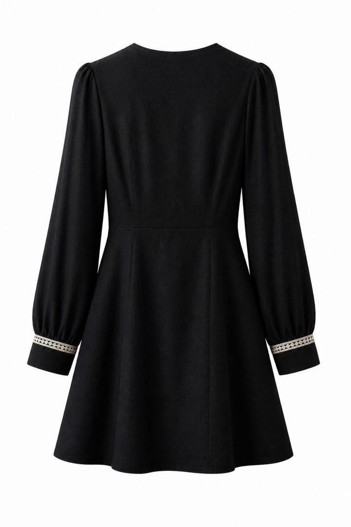 Tessa Noir Mini Dress