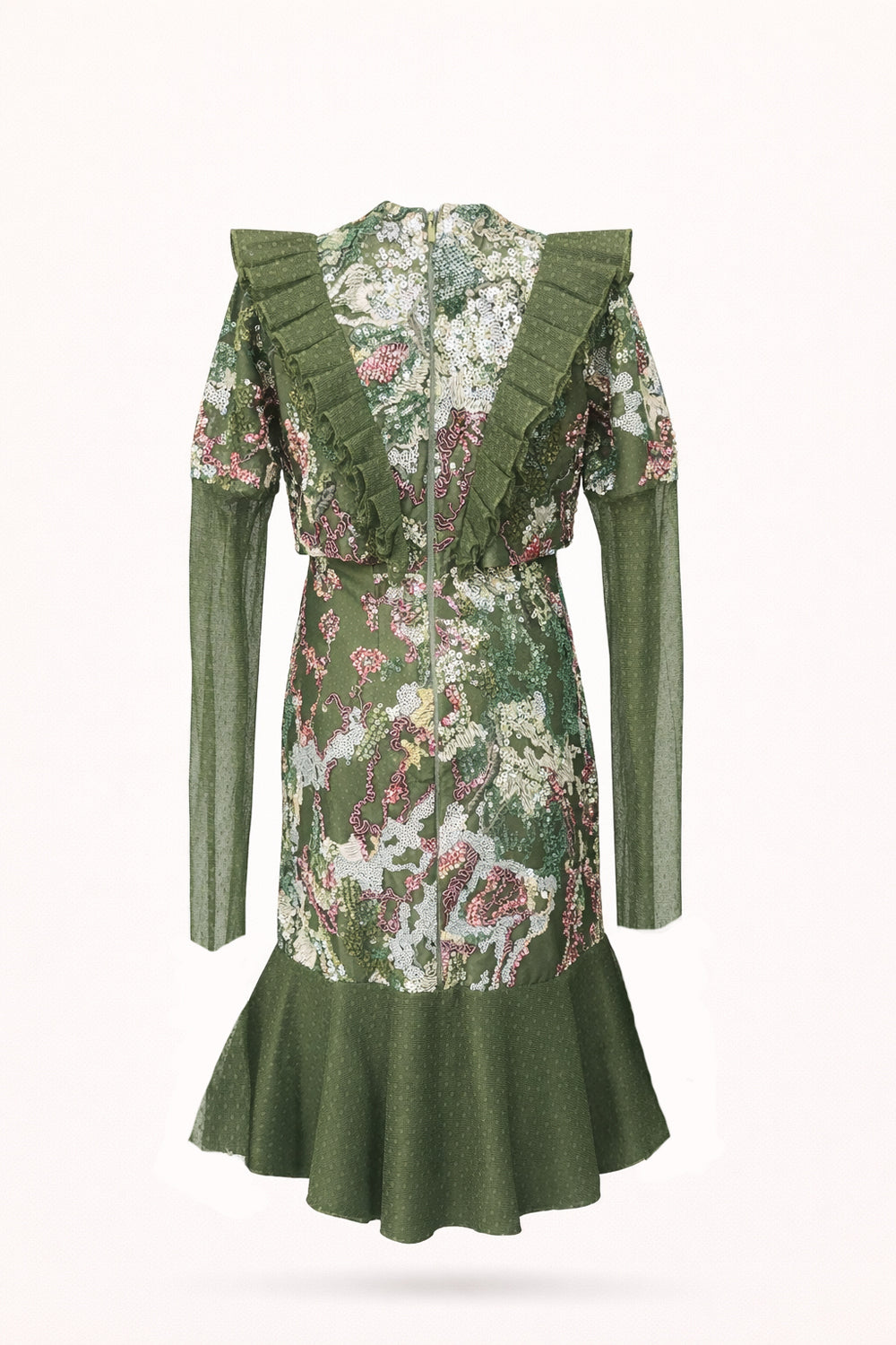 Thea Pleated Midi Dress