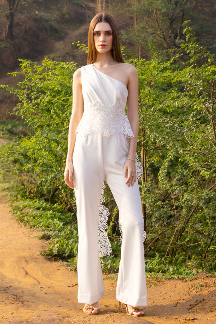 Louisa White Jumpsuit
