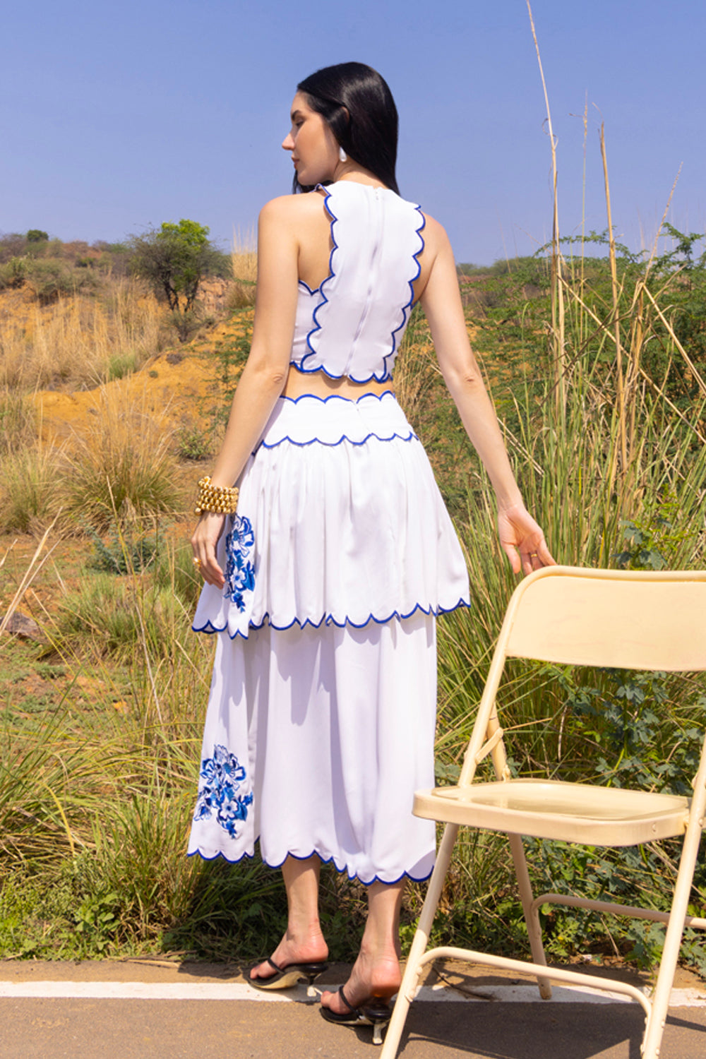 Elle Embroidered Co-ord Set