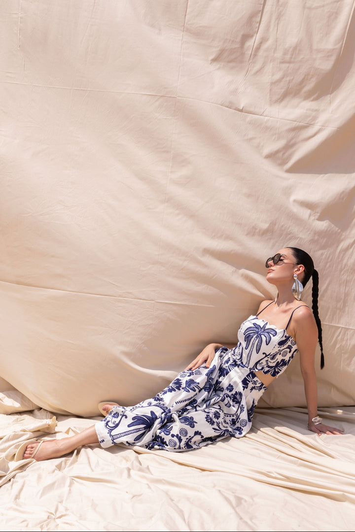 Gwen Print Cutout Dress
