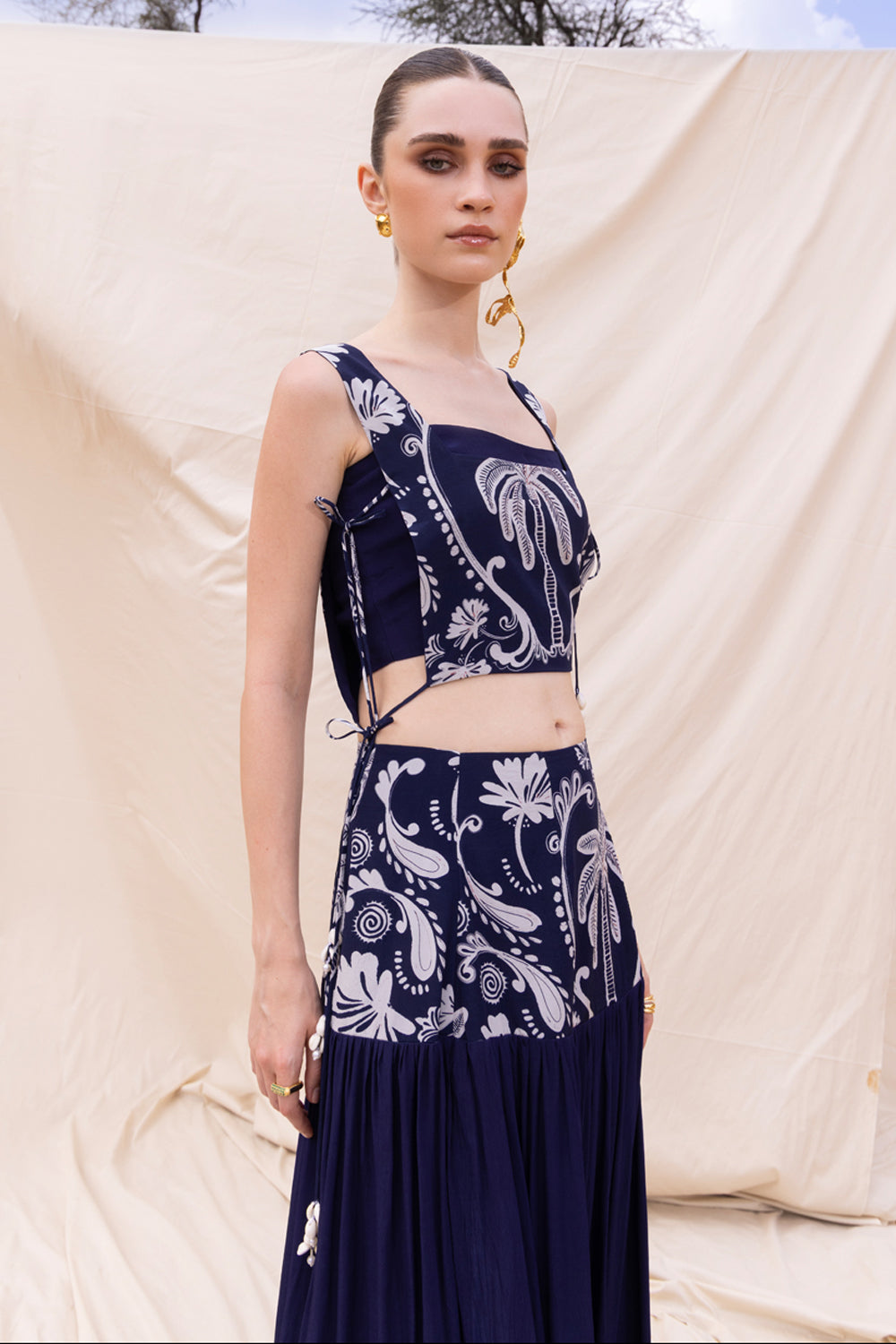Selena Printed Co-ord Set