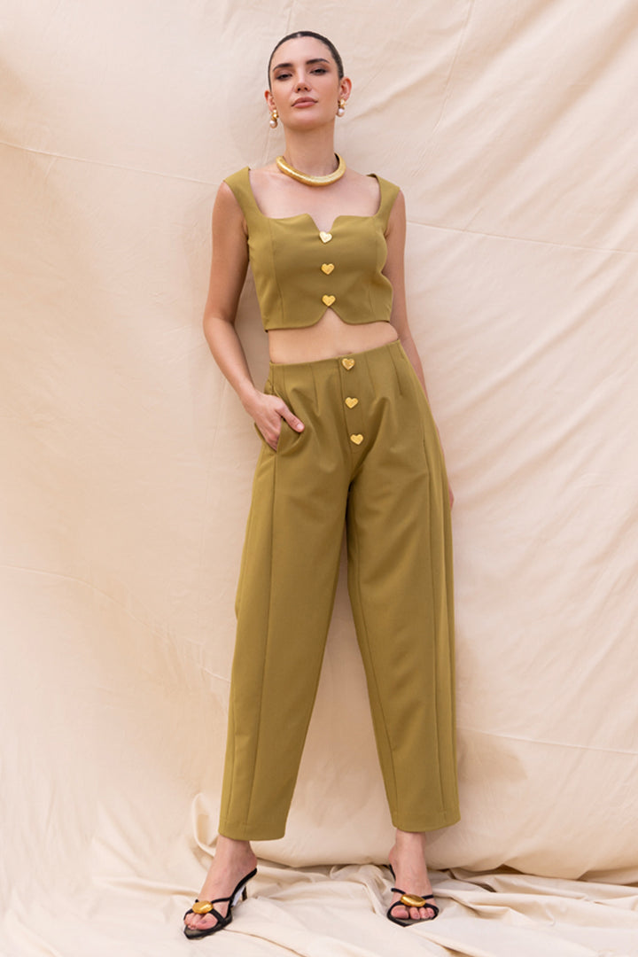 Olive Co-ord Set