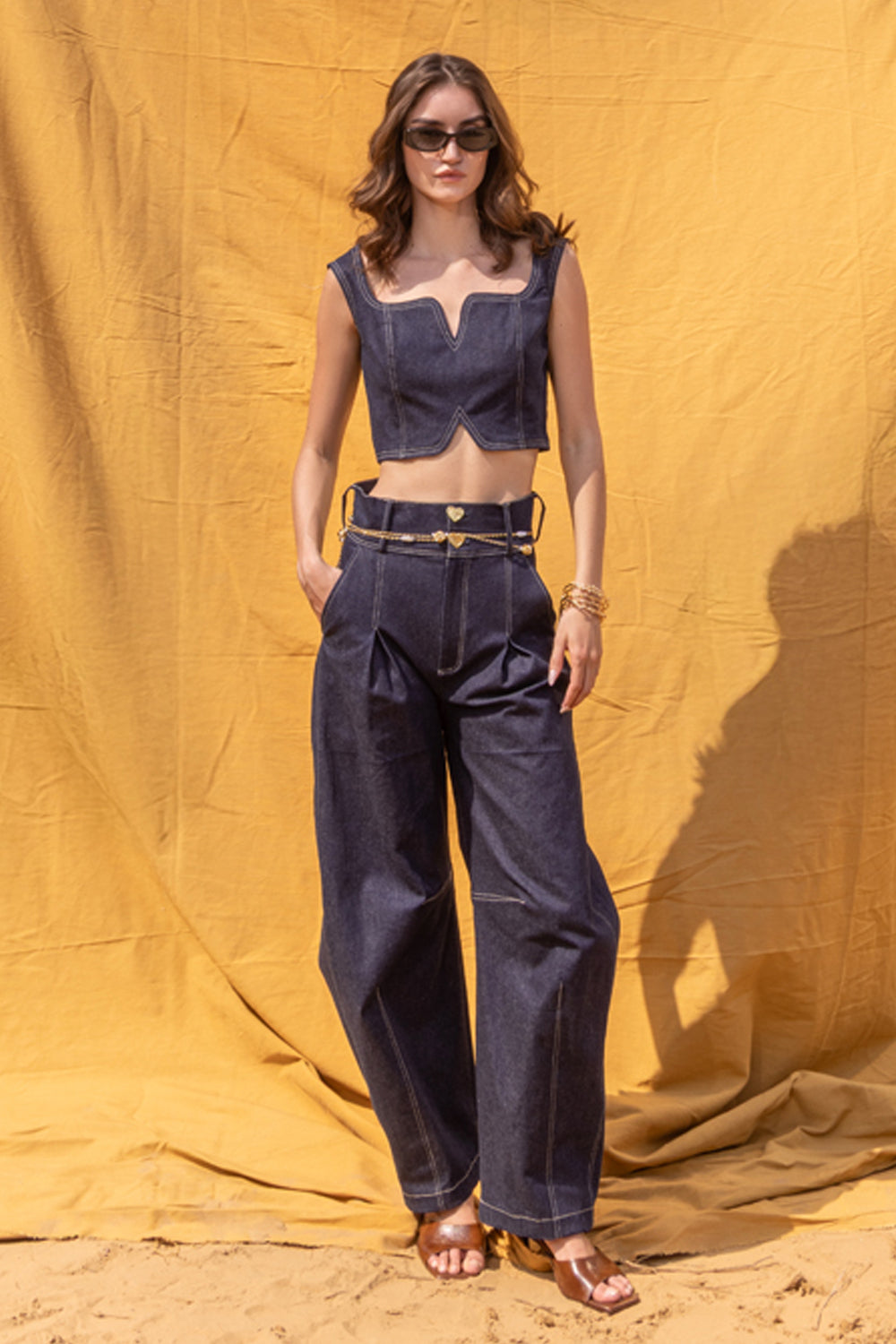 Tira Denim Set