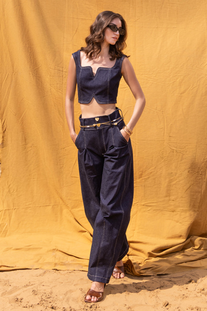 Tira Denim Pants