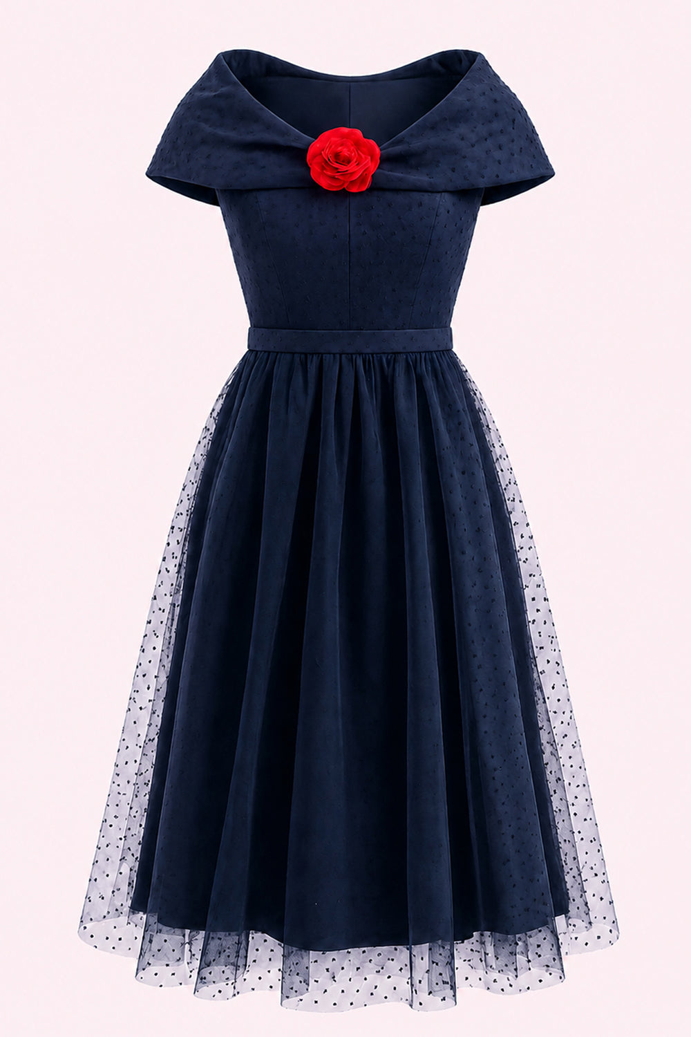 Francesca Polka Dress