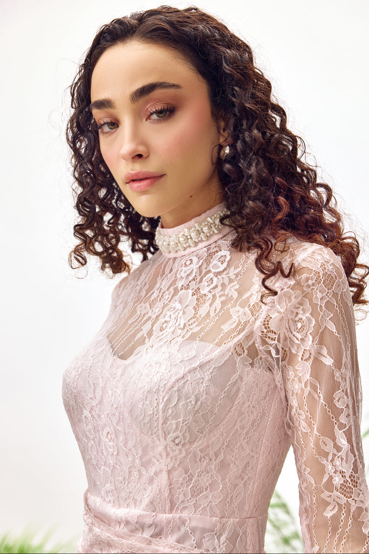 Rosalie Lace Mini Dress