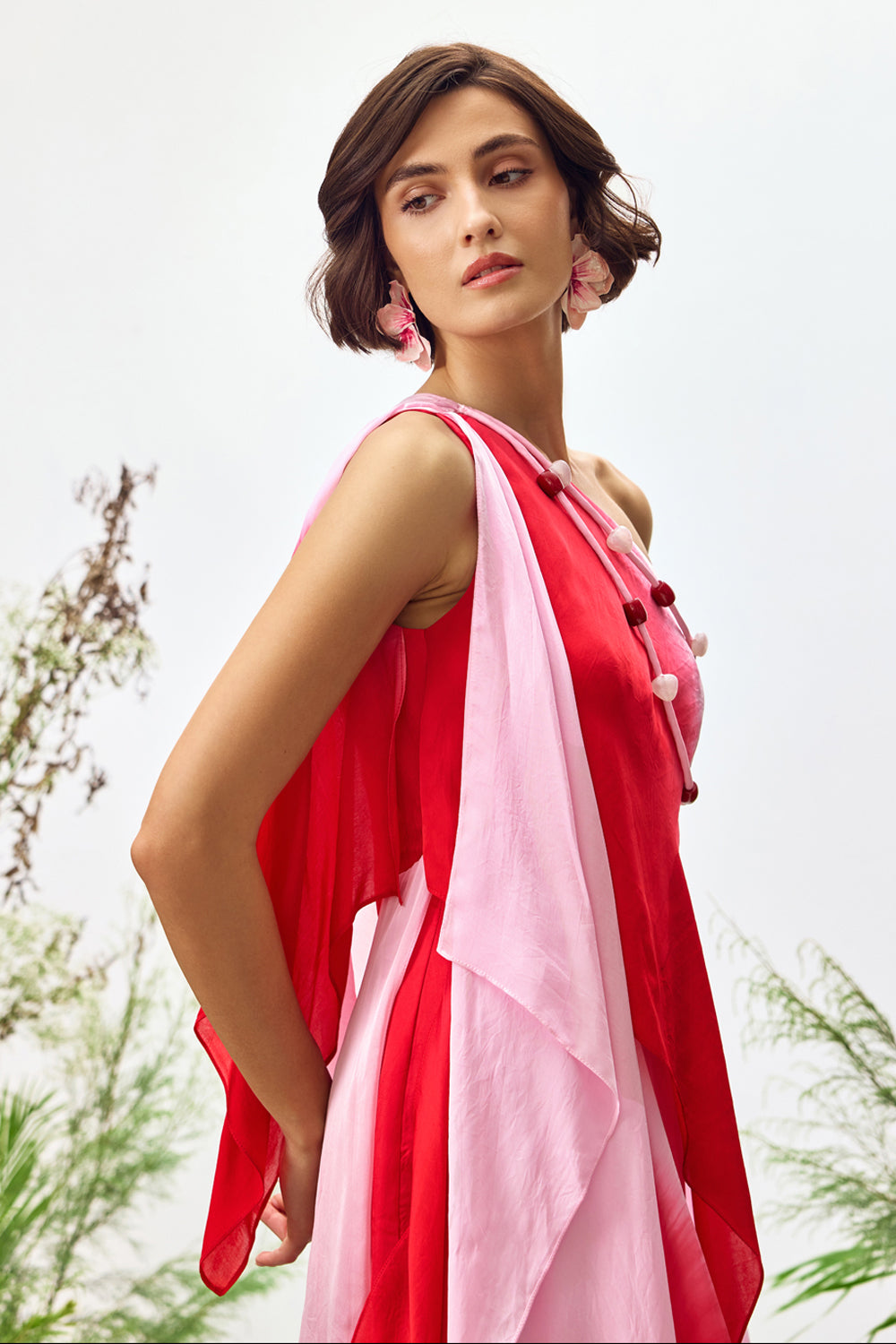 Belle Ombre Asymmetric Dress