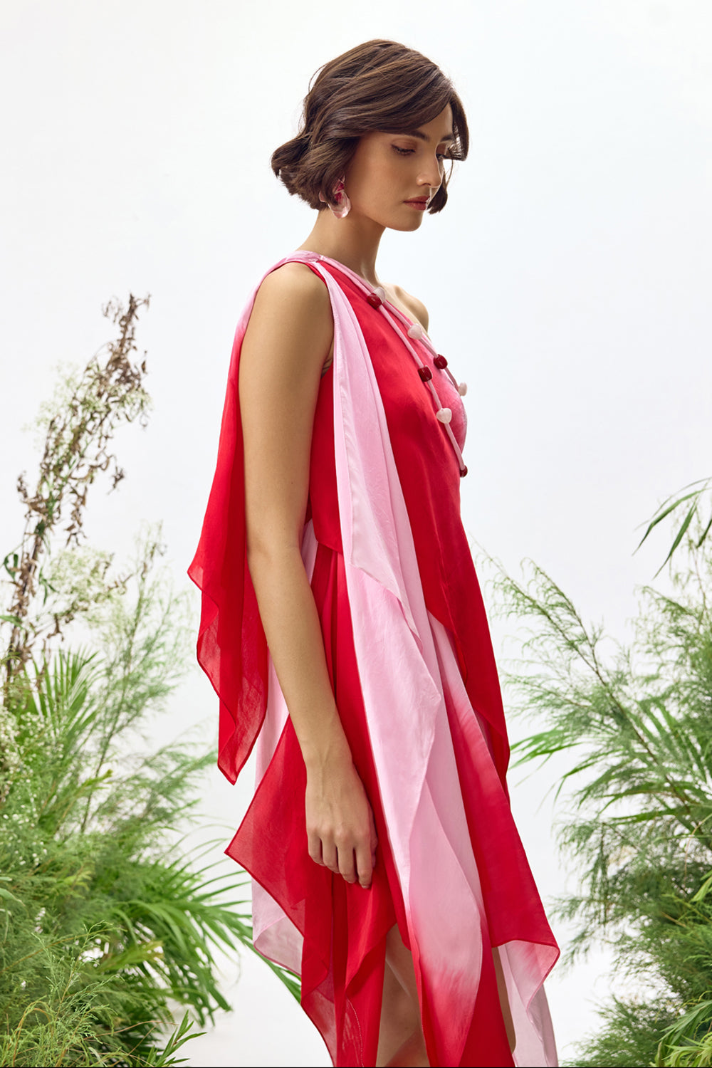 Belle Ombre Asymmetric Dress