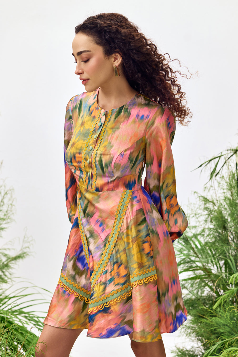 Florence Print Mini Dress
