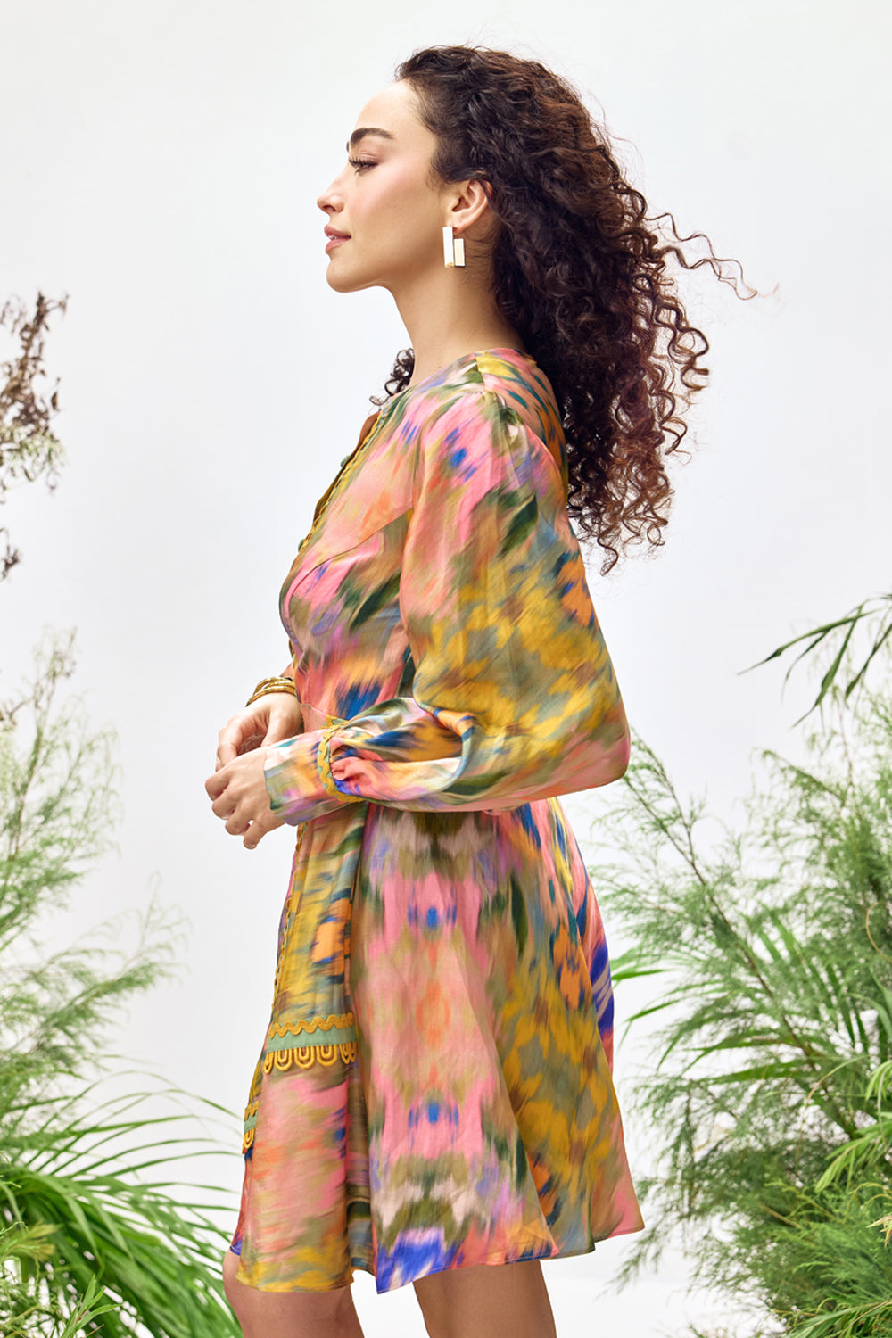 Florence Print Mini Dress