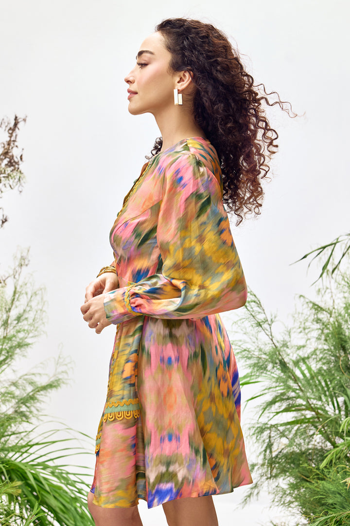 Florence Print Mini Dress