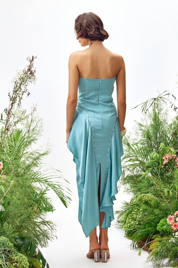 Azure Midi Dress