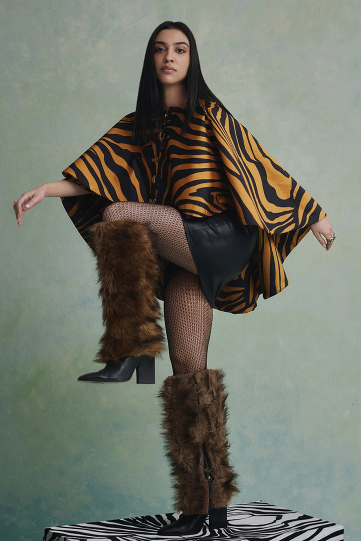 Baroque Beast High Low Jacket - Zabella