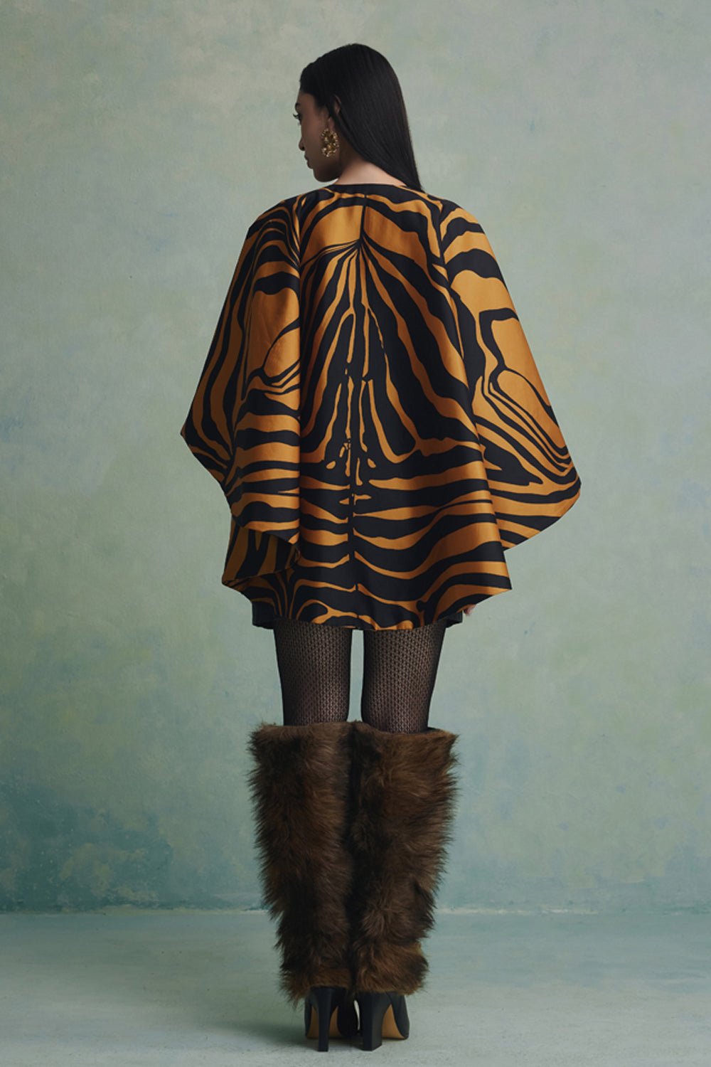 Baroque Beast High Low Jacket - Zabella