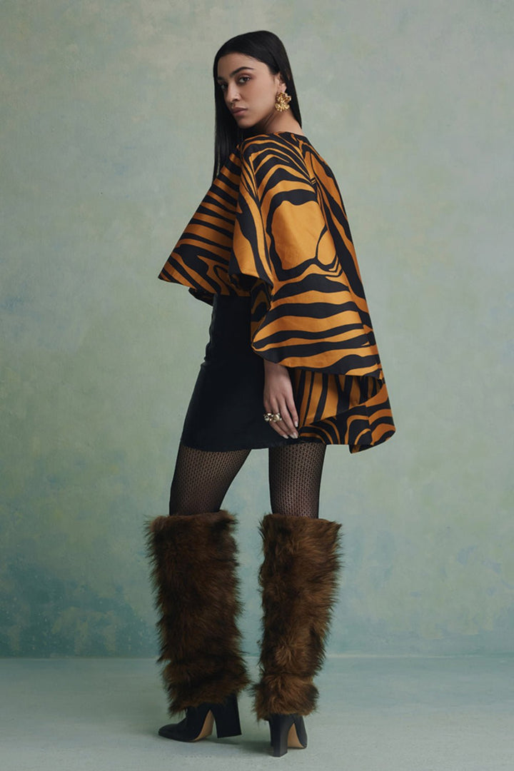 Baroque Beast High Low Jacket - Zabella