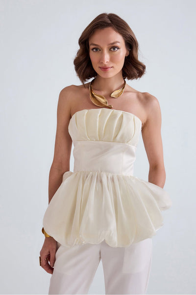 Cruz Organza Top - Zabella