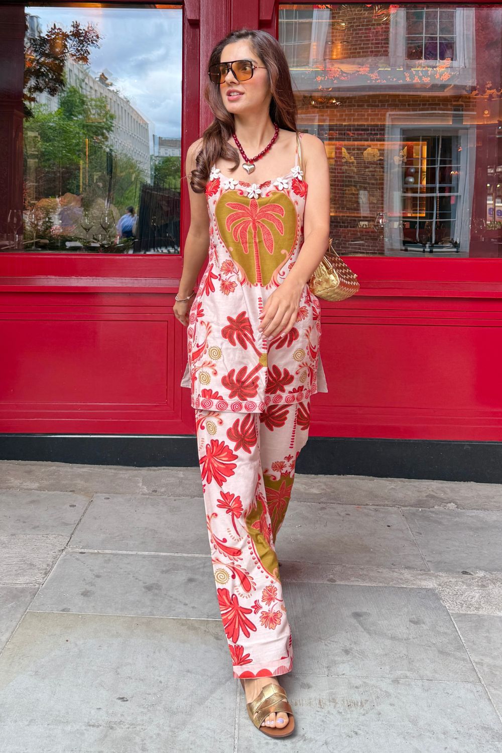 Desert Rhythm Top And Pants Set - Zabella