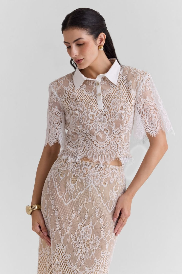 Eira Lace Co - ord Set - Zabella