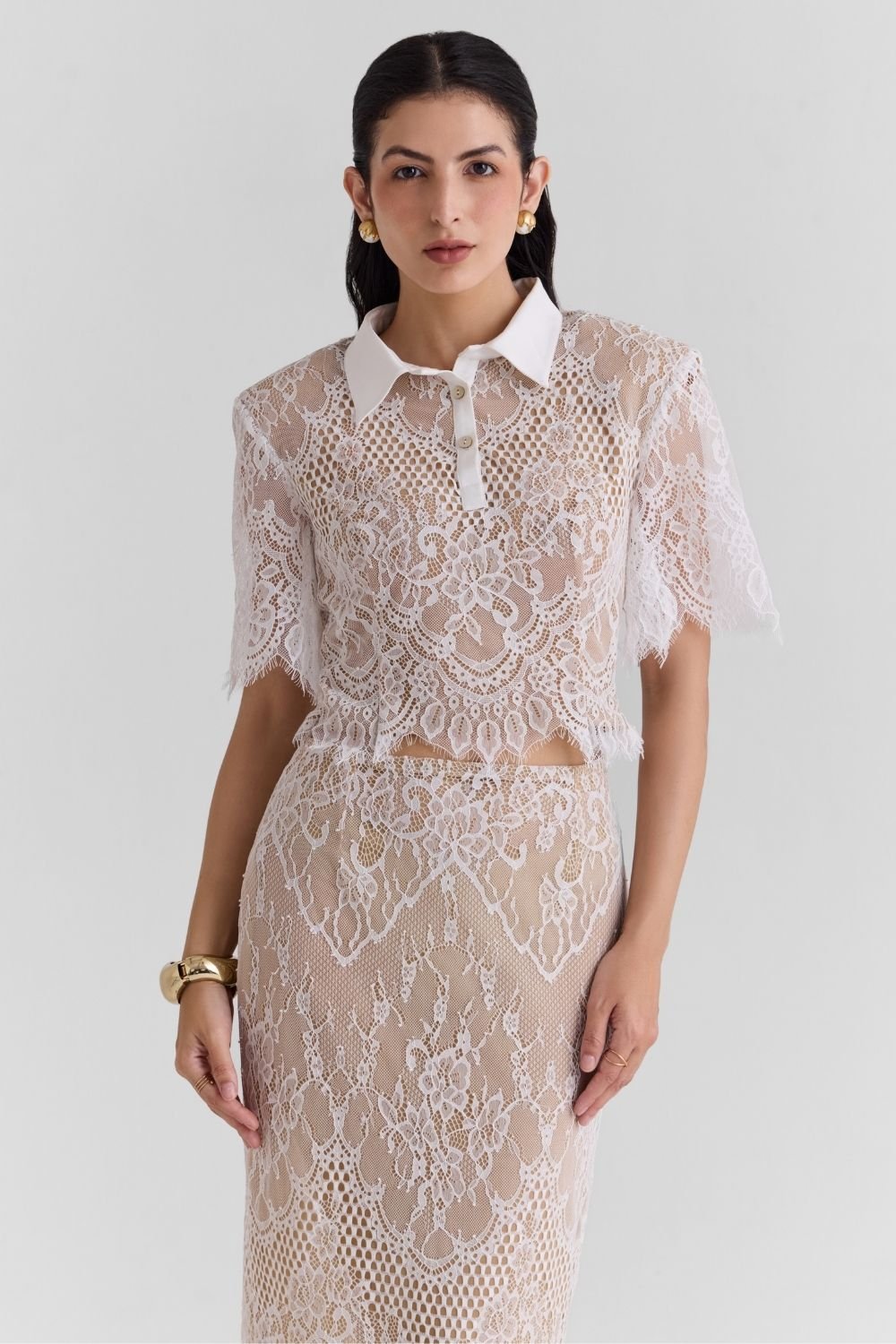 Eira Lace Co - ord Set - Zabella