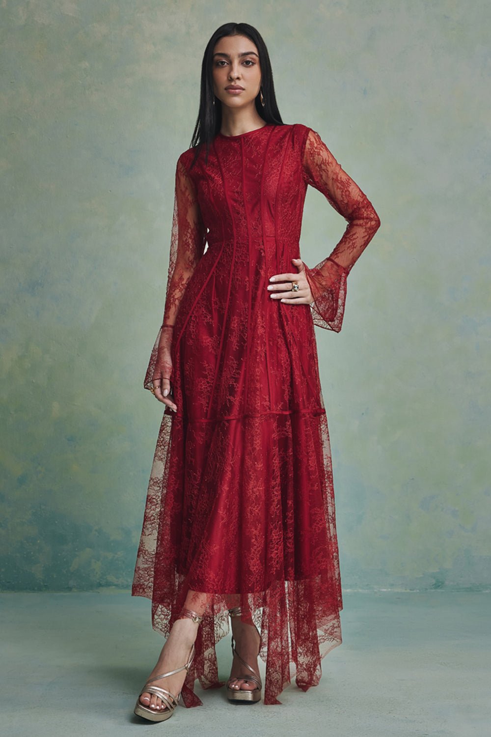 Elysia Lace Gown - Zabella