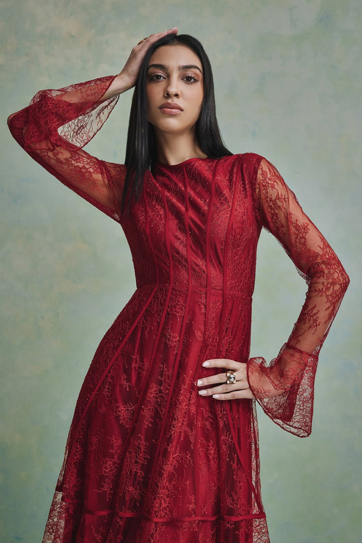 Elysia Lace Gown - Zabella