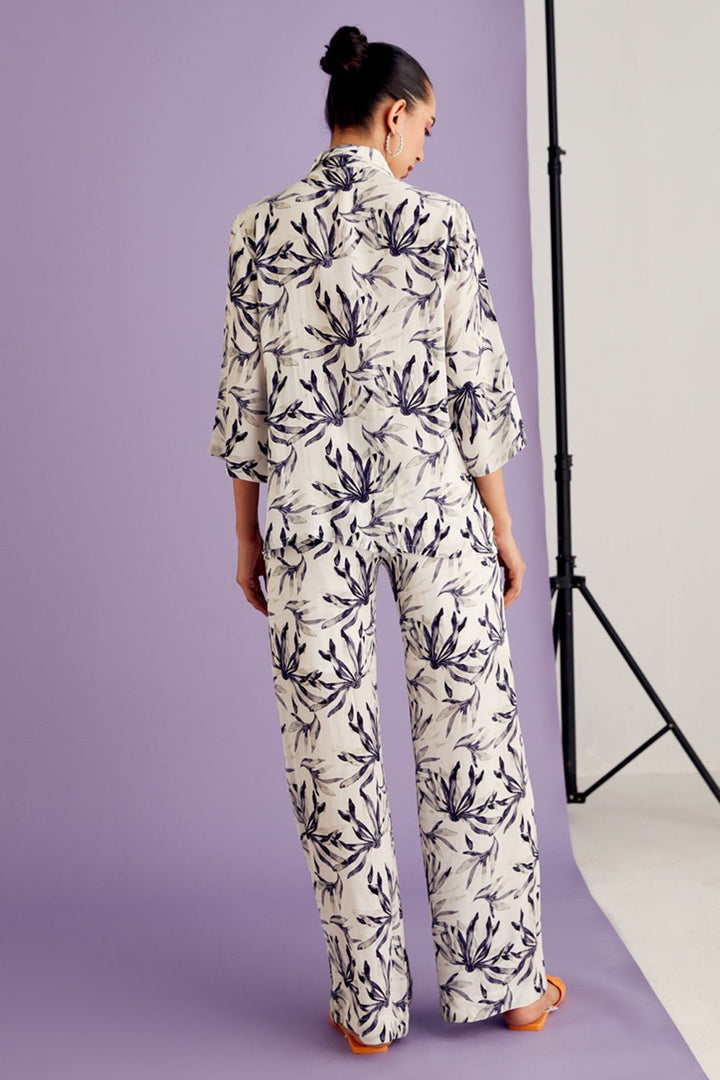 Floret Printed Pants - Zabella