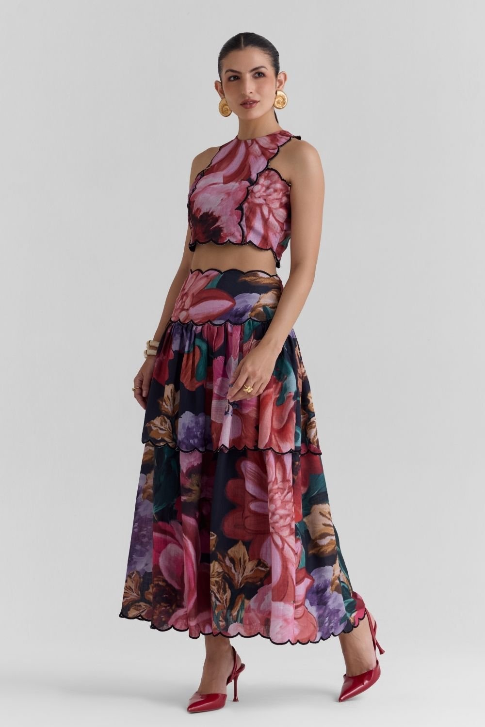 Flutter Print Co - ord Set - Zabella