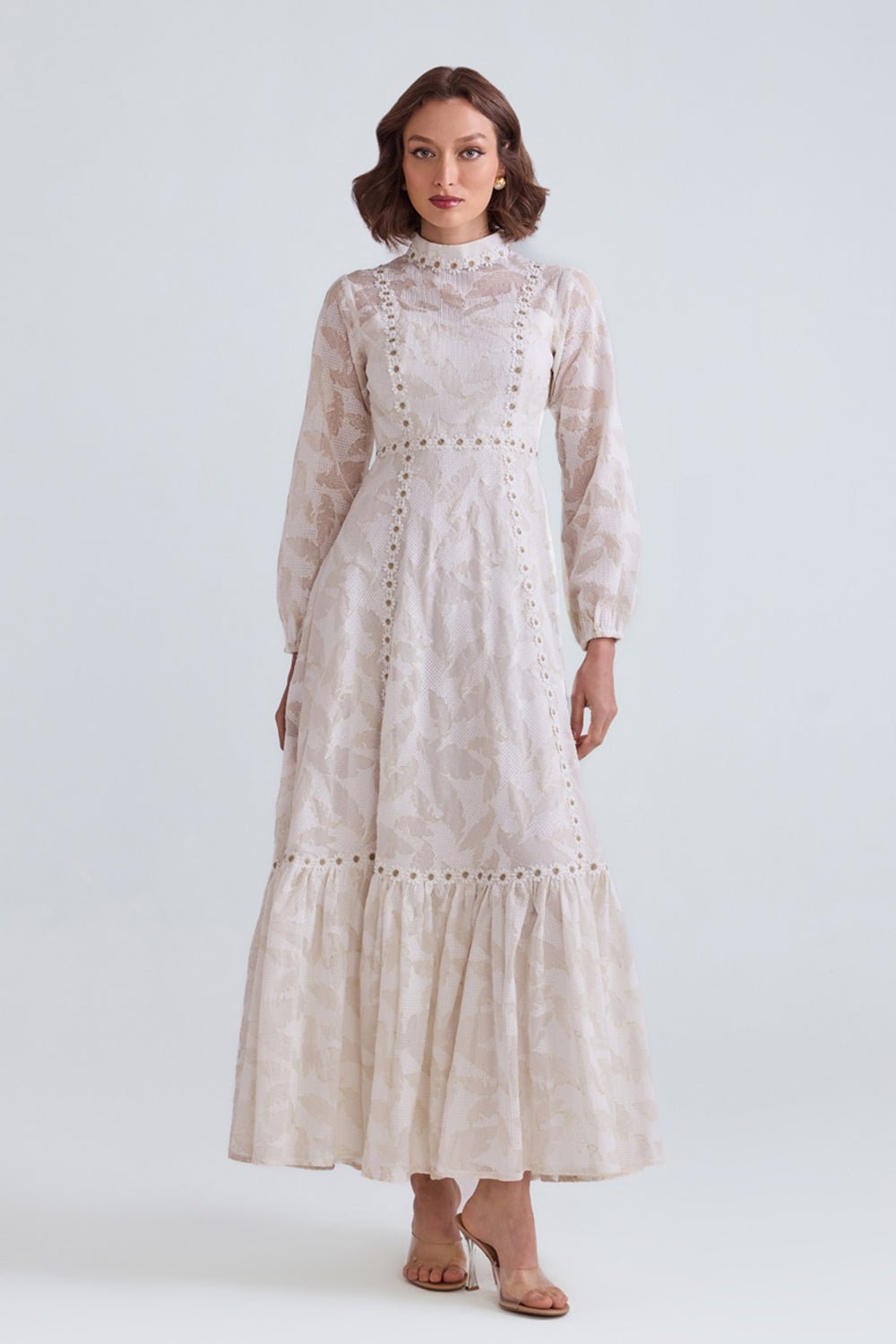 Ida White Maxi Dress - Zabella