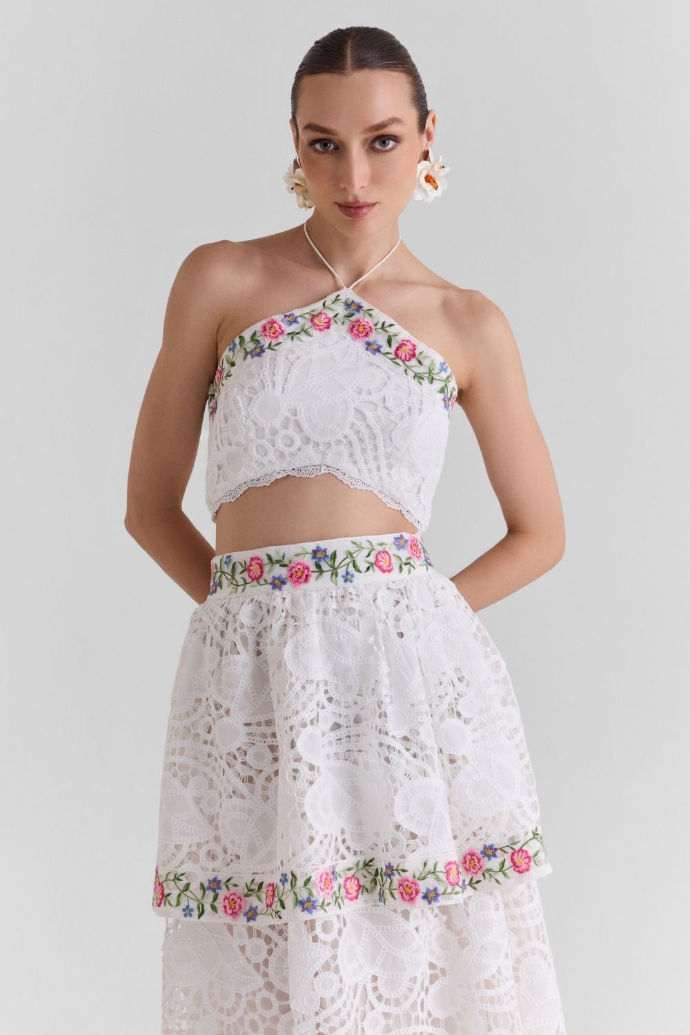 Ivoria Lace Co - ord Set - Zabella