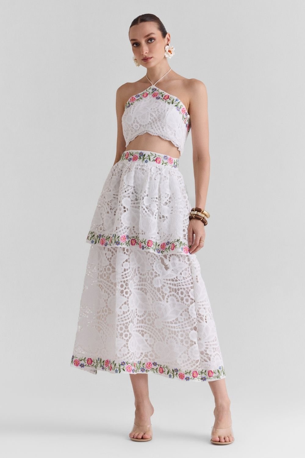 Ivoria Lace Co - ord Set - Zabella