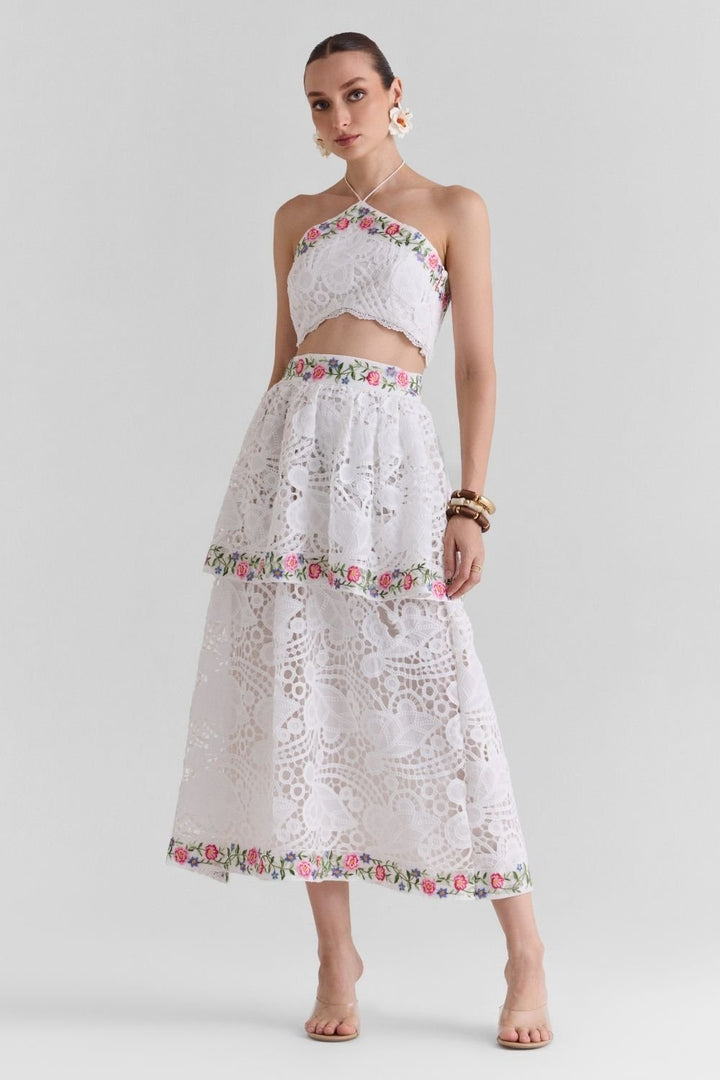 Ivoria Lace Co - ord Set - Zabella