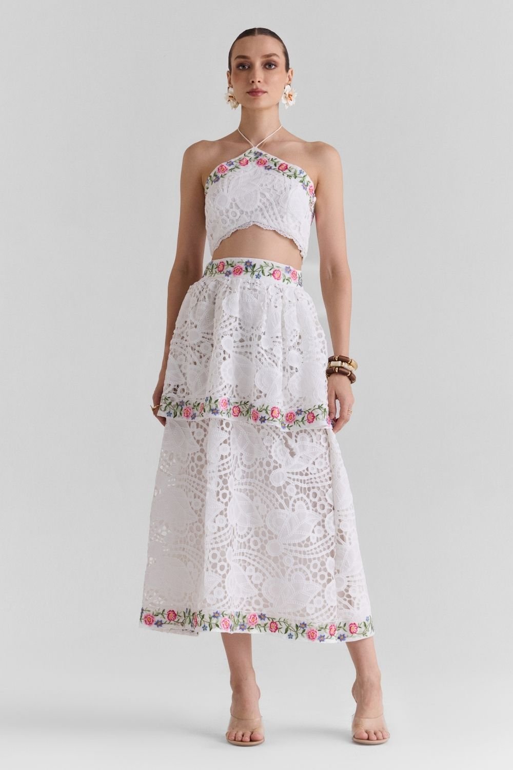 Ivoria Lace Co - ord Set - Zabella