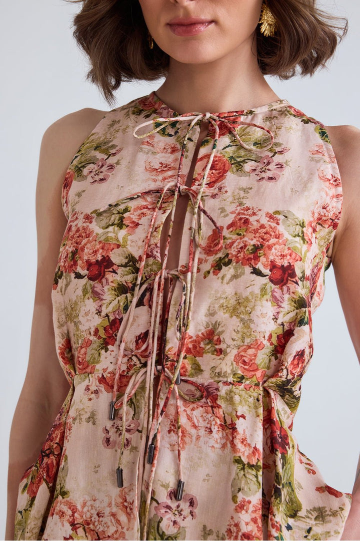 Jane Floral Top and Culottes Set - Zabella