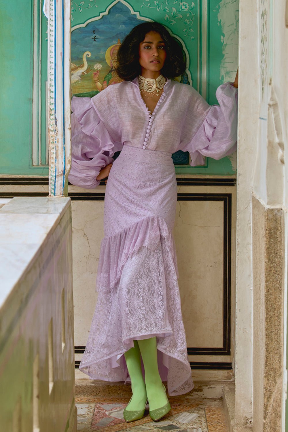 Khadija Memon In Our Ingrid Co - ord Set - Zabella