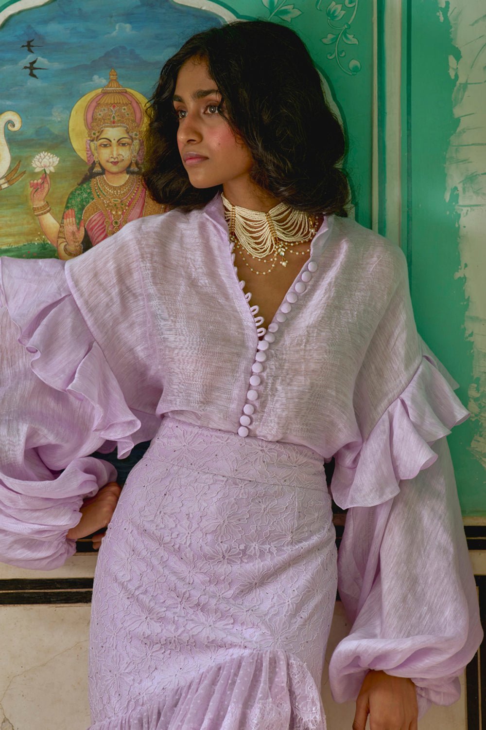 Khadija Memon In Our Ingrid Co - ord Set - Zabella