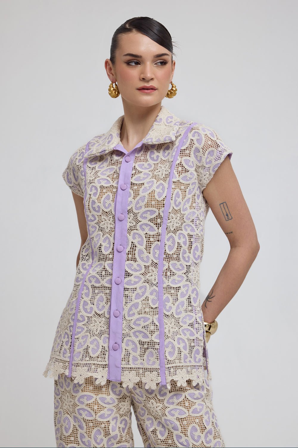 Kyoto Crochet Co - ord Set - Zabella