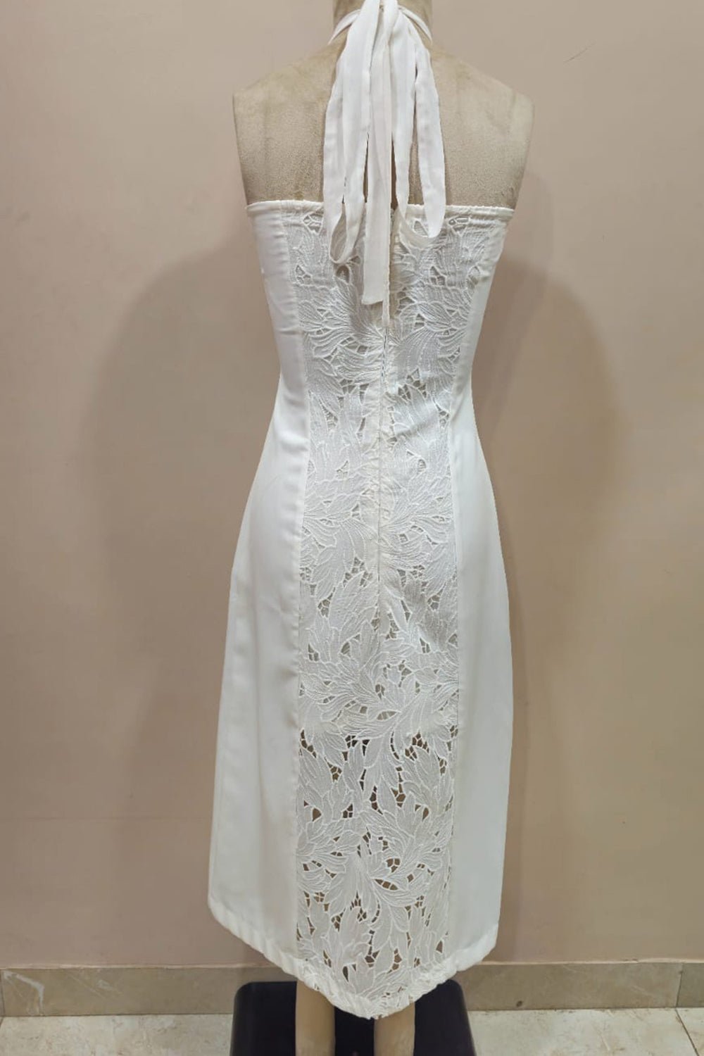 Lace Panelled Midi - Zabella