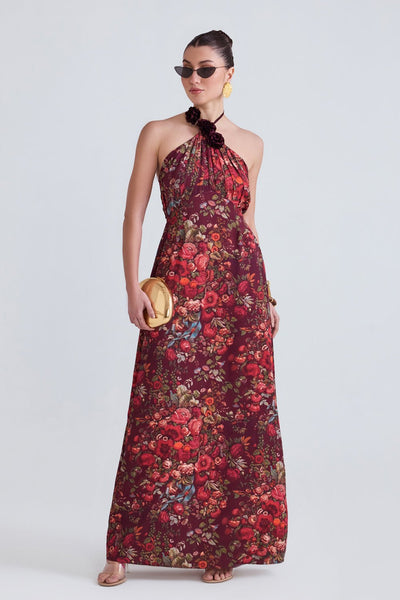 Lucy Floral Maxi Dress - Zabella