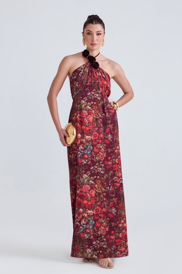 Lucy Floral Maxi Dress - Zabella