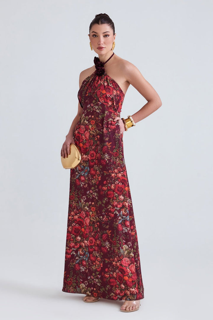 Lucy Floral Maxi Dress - Zabella