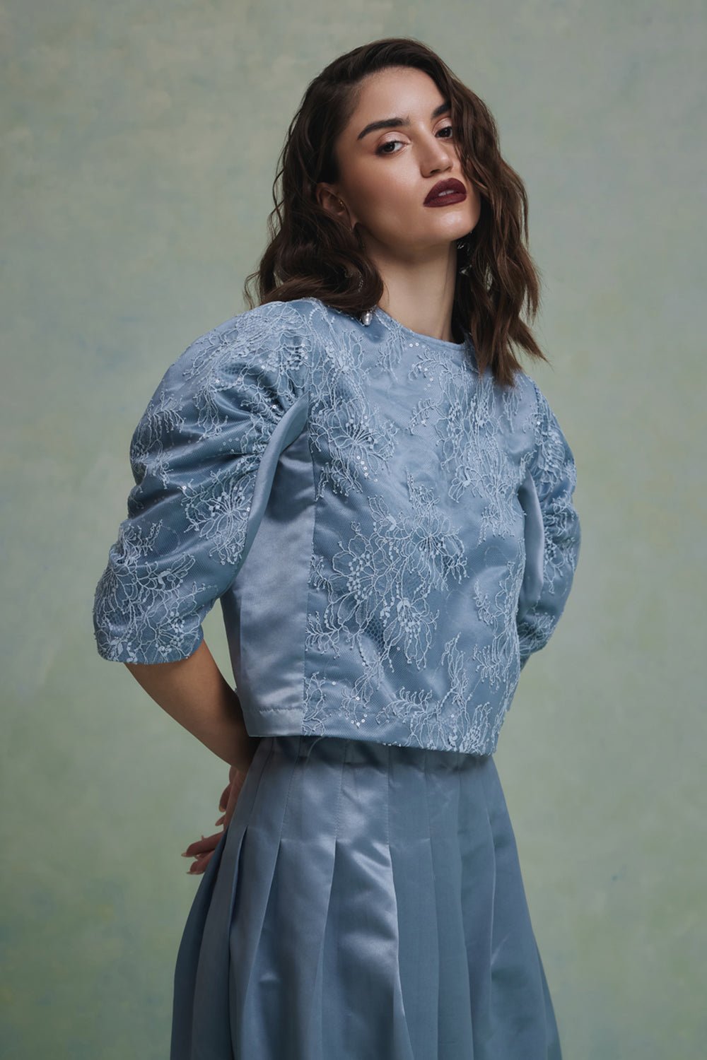 Meadow Lace Skirt Set - Zabella